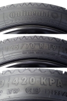 Készlet - Mankókerék HYUNDAI i30 III R19 + KERÉKKULCS + HÉVÉR + TÁROLÓ A HÉVÉRHEZ